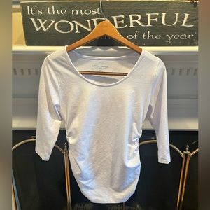 Soft surroundings white long sleeve